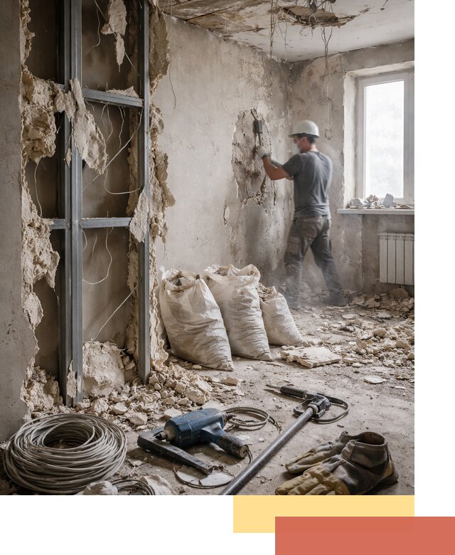 Профессиональный демонтаж зданий и конструкций в Сальске