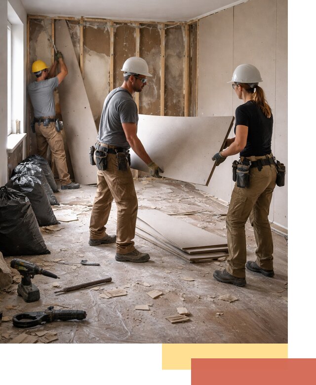 Демонтаж стеновых панелей в Сальске быстро и аккуратно