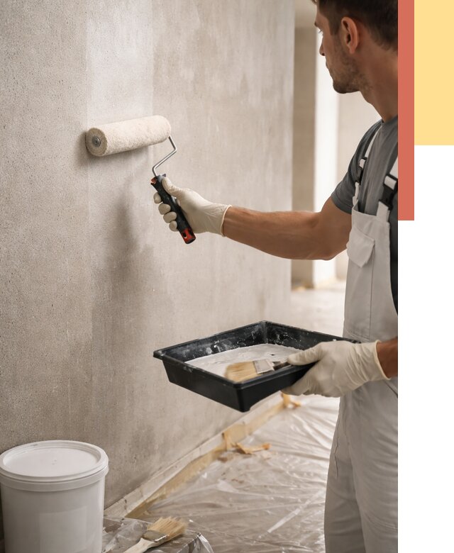 Грунтовка стен в Сальске от 2237 руб. м2 — быстро, недорого, с материалом | ОТДЕЛОЧНИК-Слс