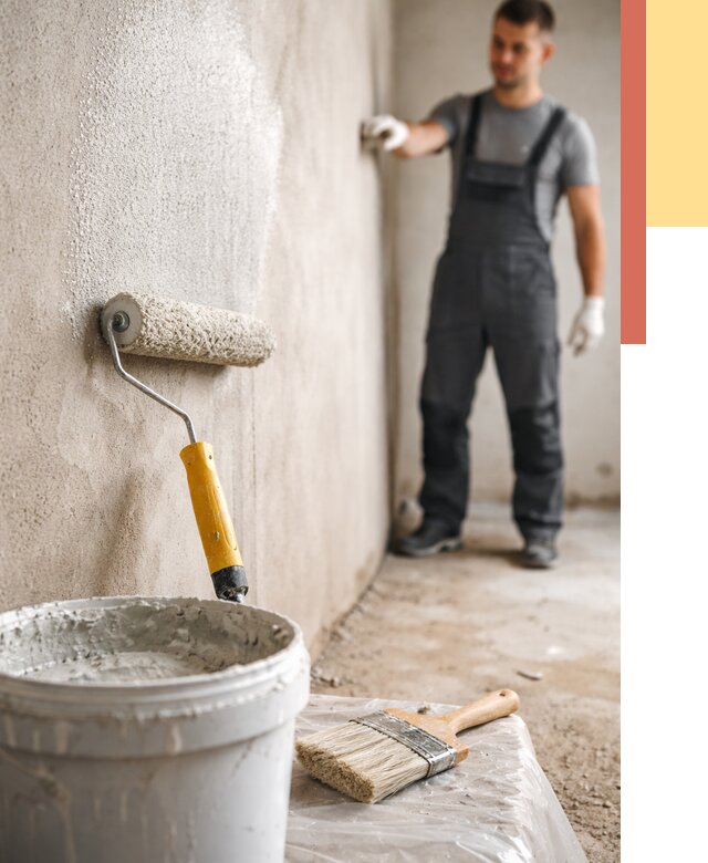 Нанесение бетоноконтакта на стены в Сальске от 4271 руб. быстро и недорого | ОТДЕЛОЧНИК-Слс