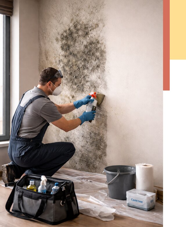 Удаление плесени со стен в Сальске от 2186 руб. — быстро и недорого | ОТДЕЛОЧНИК-Слс