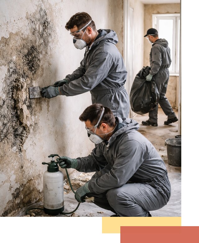 Удаление плесени со стен профессионально в Сальске