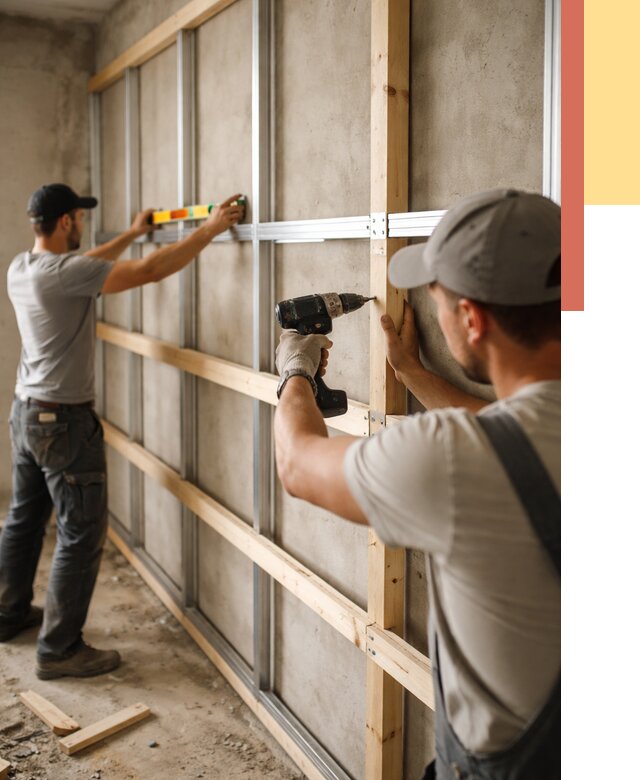 Устройство обрешетки под панели в Сальске от 2135 руб. — монтаж под ключ | ОТДЕЛОЧНИК-Слс