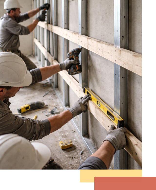 Устройство обрешетки под панели в Сальске