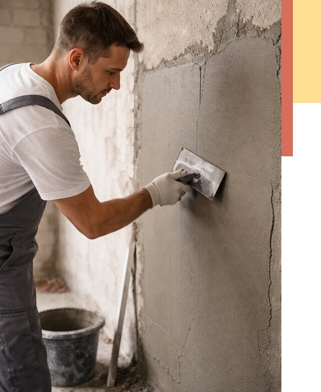 Штукатурка стен под плитку в Сальске от 4271 руб./м2 — выравнивание под плитку | ОТДЕЛОЧНИК-Слс