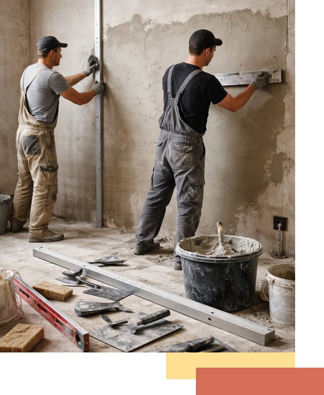 Профессиональная штукатурка стен под плитку в Сальске