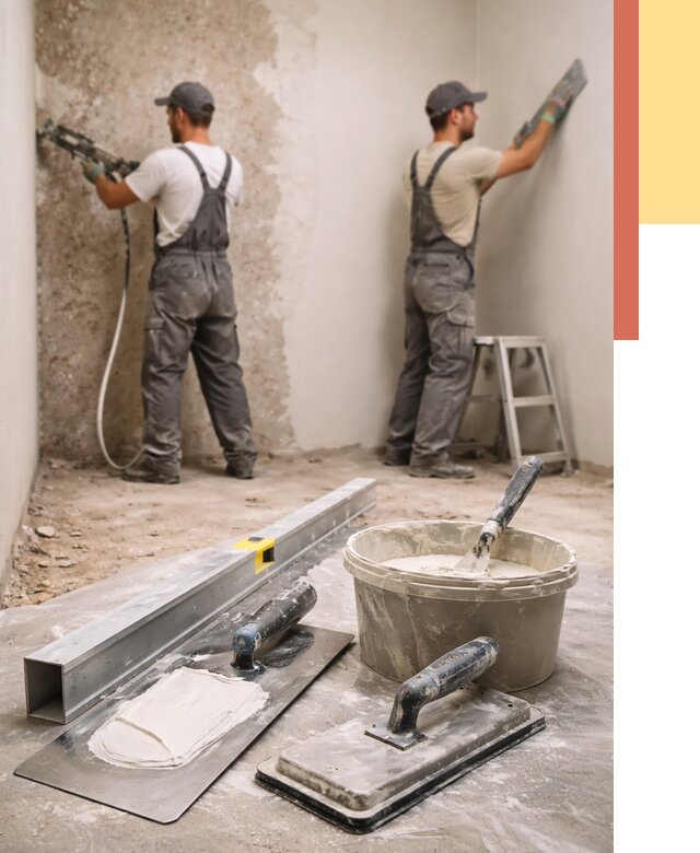 Штукатурка стен под обои в Сальске от 4576 руб./м2 — выравнивание под обои | ОТДЕЛОЧНИК-Слс