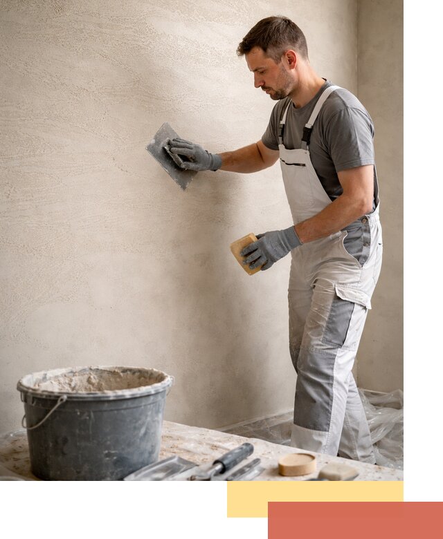 Декоративная штукатурка травертин в Сальске для стен и потолков