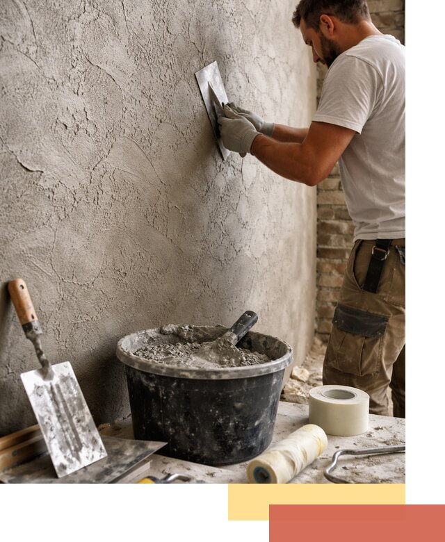 Декоративная штукатурка лофт в Сальске — отделка стен и потолков