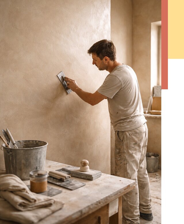 Марокканская штукатурка таделакт в Сальске под ключ от 4271 руб. | ОТДЕЛОЧНИК-Слс