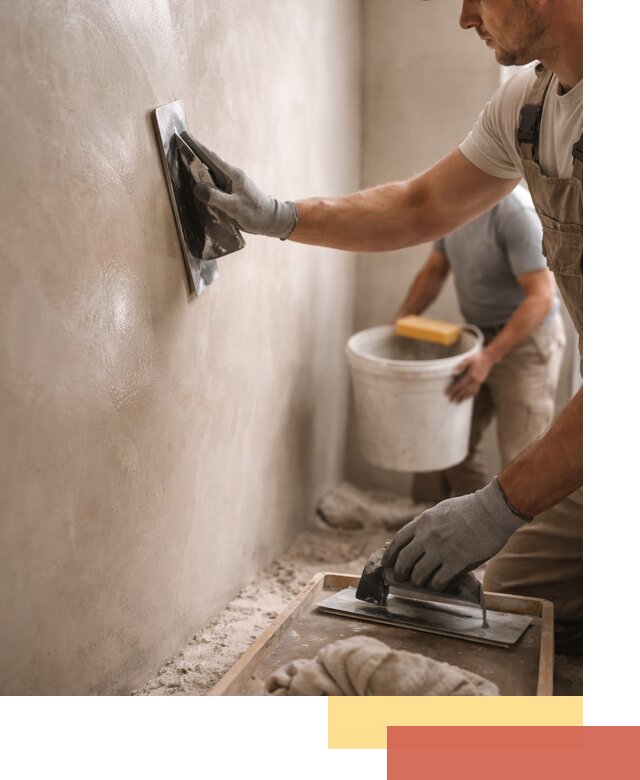 Нанесение марокканской штукатурки таделакт в Сальске
