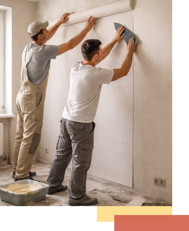 Поклейка виниловых обоев в Сальске профессионально и качественно