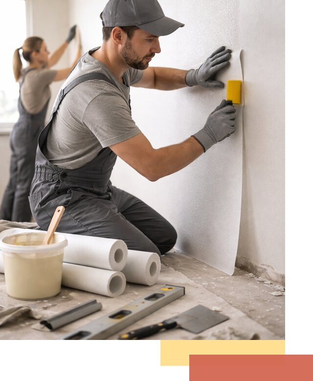 Поклейка стеклообоев профессионально в Сальске