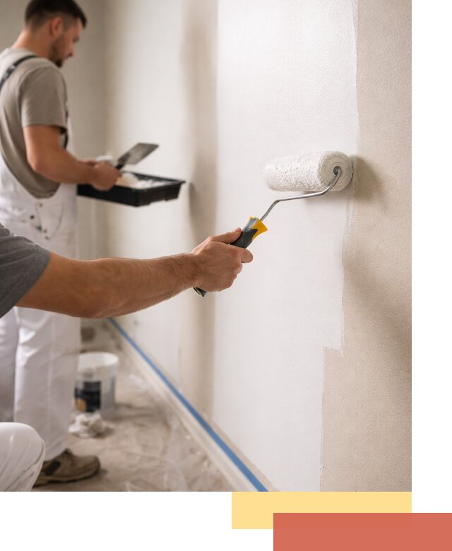 Покраска стен акриловой краской профессионально в Сальске