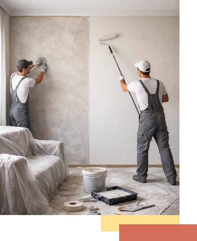 Покраска стен антивандальной краской в Сальске