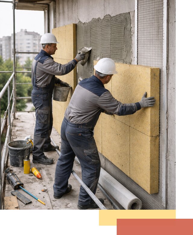 Утепление стен зданий и домов в Сальске качественно и надежно