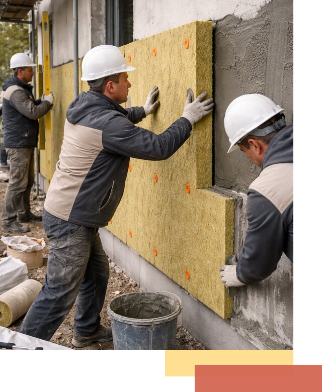 Утепление стен минватой в Сальске — тепло и звукоизоляция