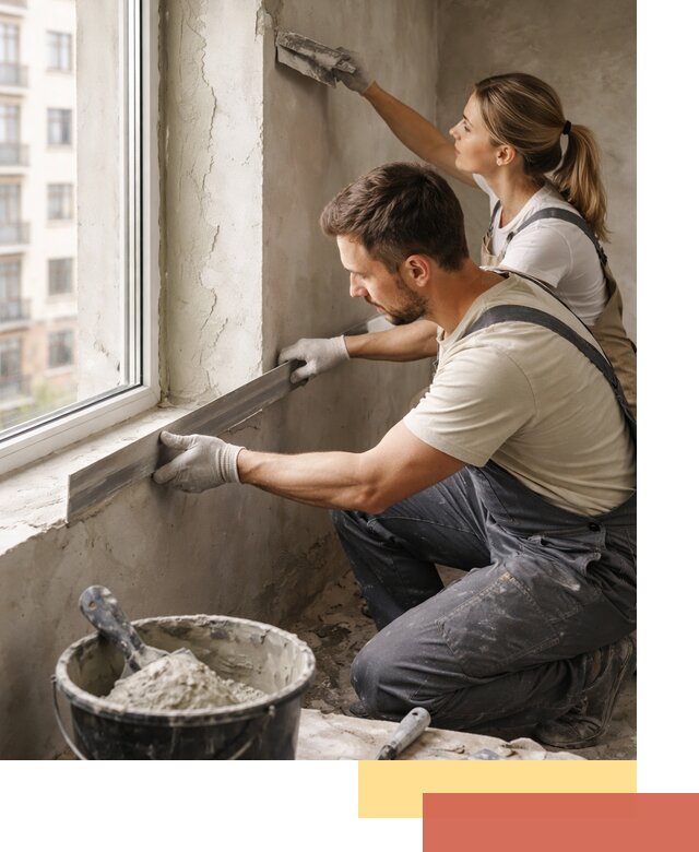 Штукатурка откосов дверей и окон профессионально в Сальске