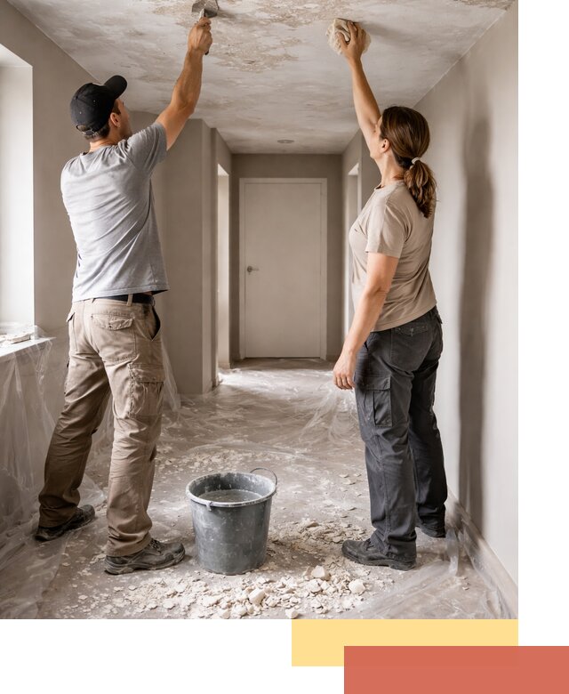 Удаление побелки с потолка в Сальске — быстро и аккуратно