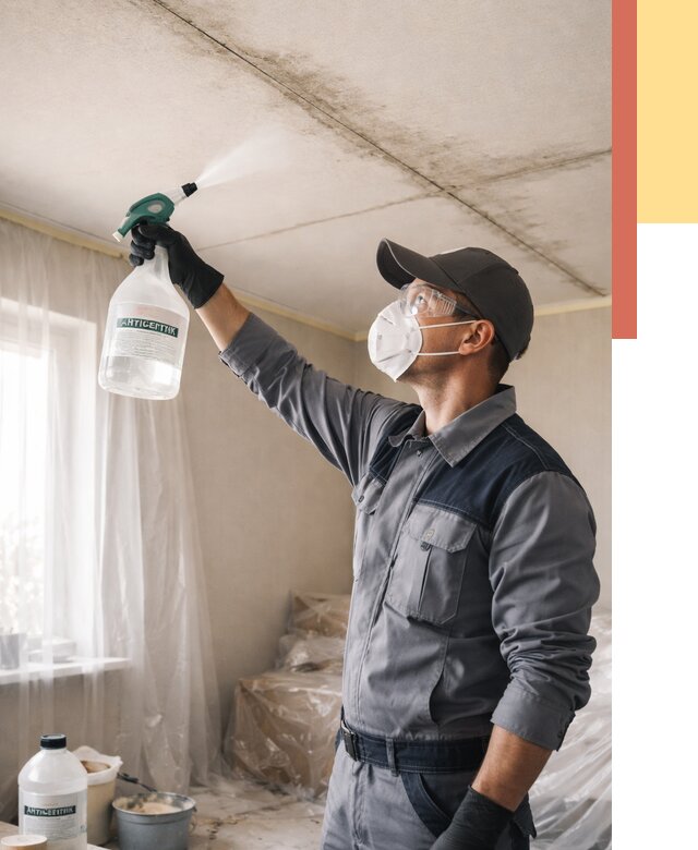 Антисептическая обработка потолка в Сальске от 2542 руб. | ОТДЕЛОЧНИК-Слс