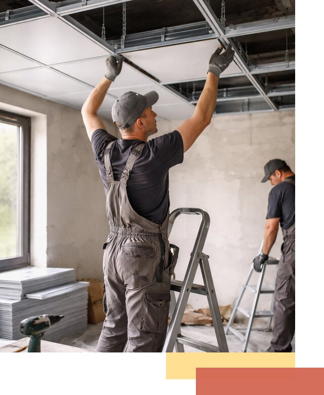 Монтаж кассетного потолка в Сальске качественно и быстро