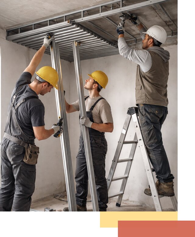 Монтаж реечного потолка под ключ в Сальске