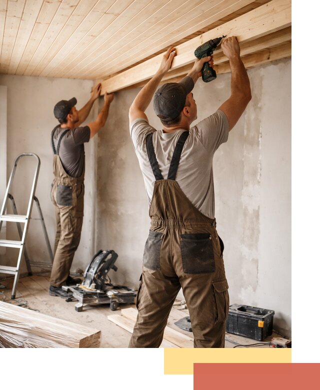 Монтаж потолка из вагонки в Сальске профессионально и аккуратно