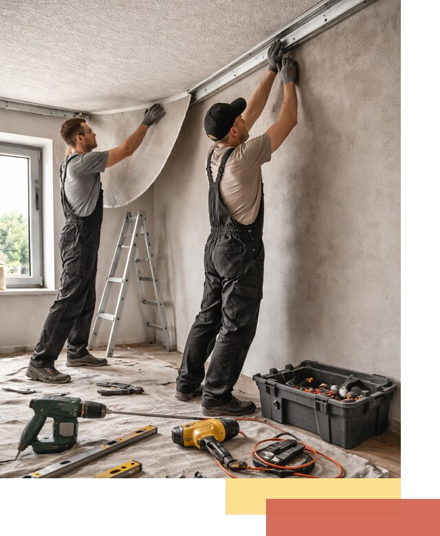 Монтаж фактурного натяжного потолка в Сальске качественно и быстро