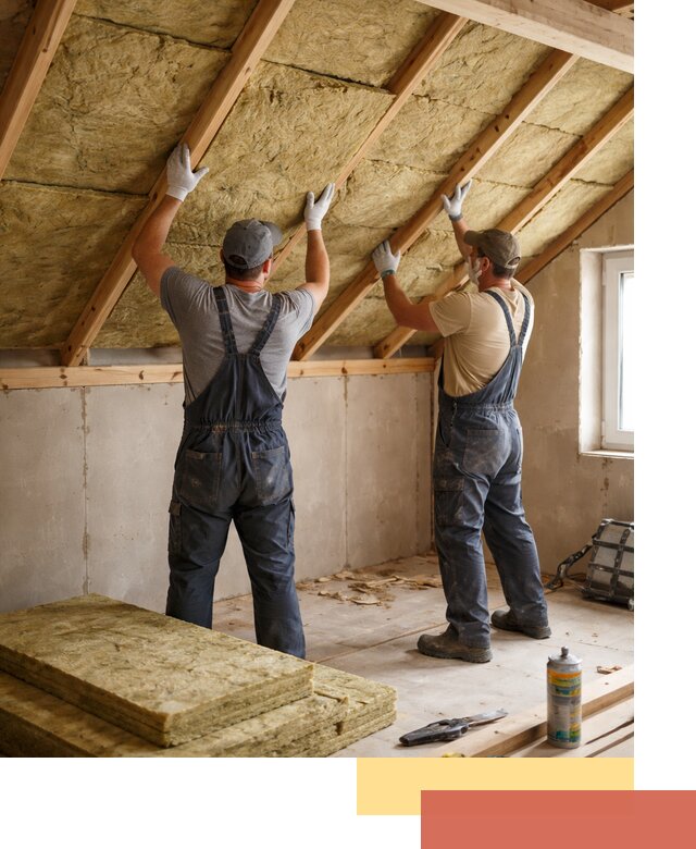 Утепление потолка минеральной ватой в Сальске